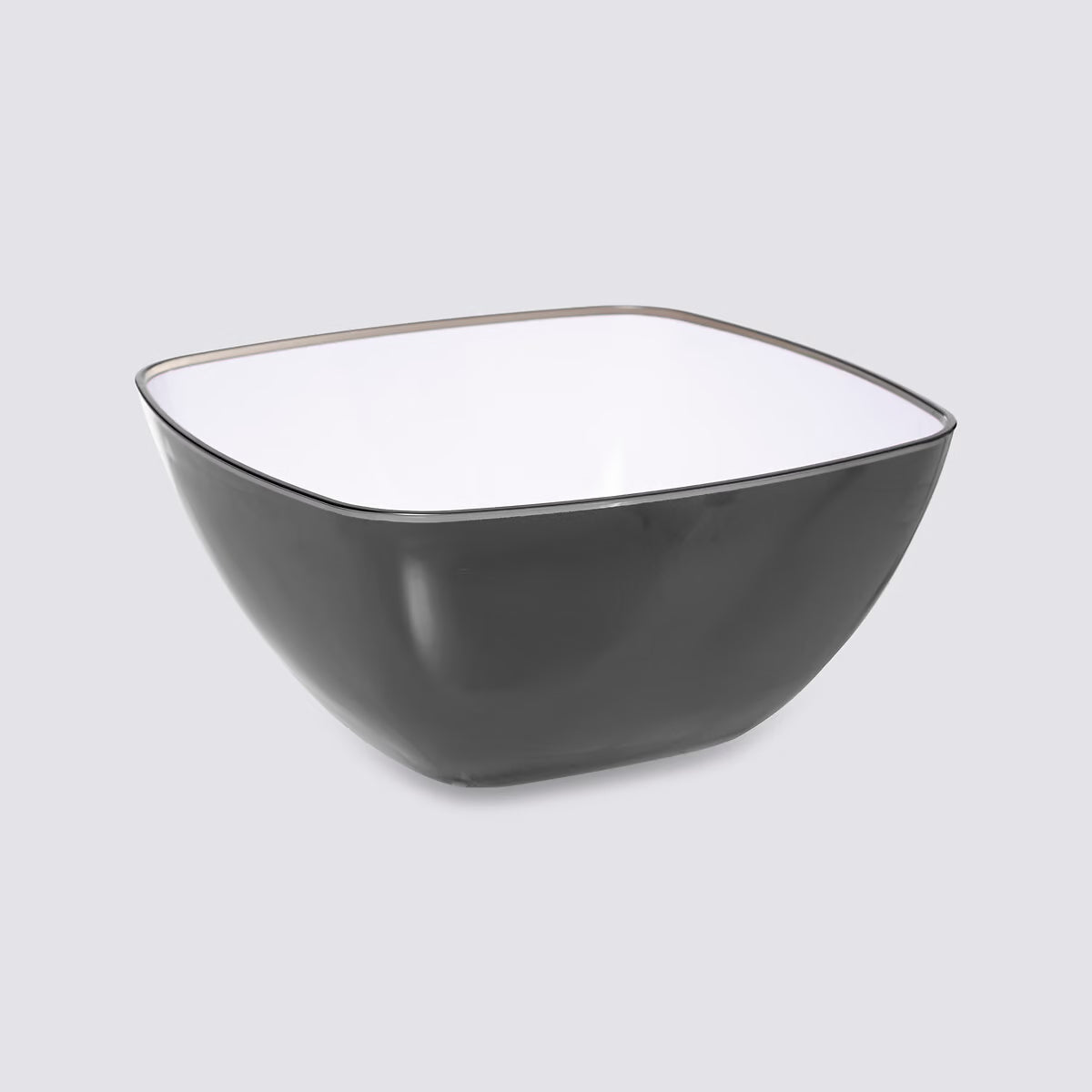 Saladier en plastique gris foncé D20