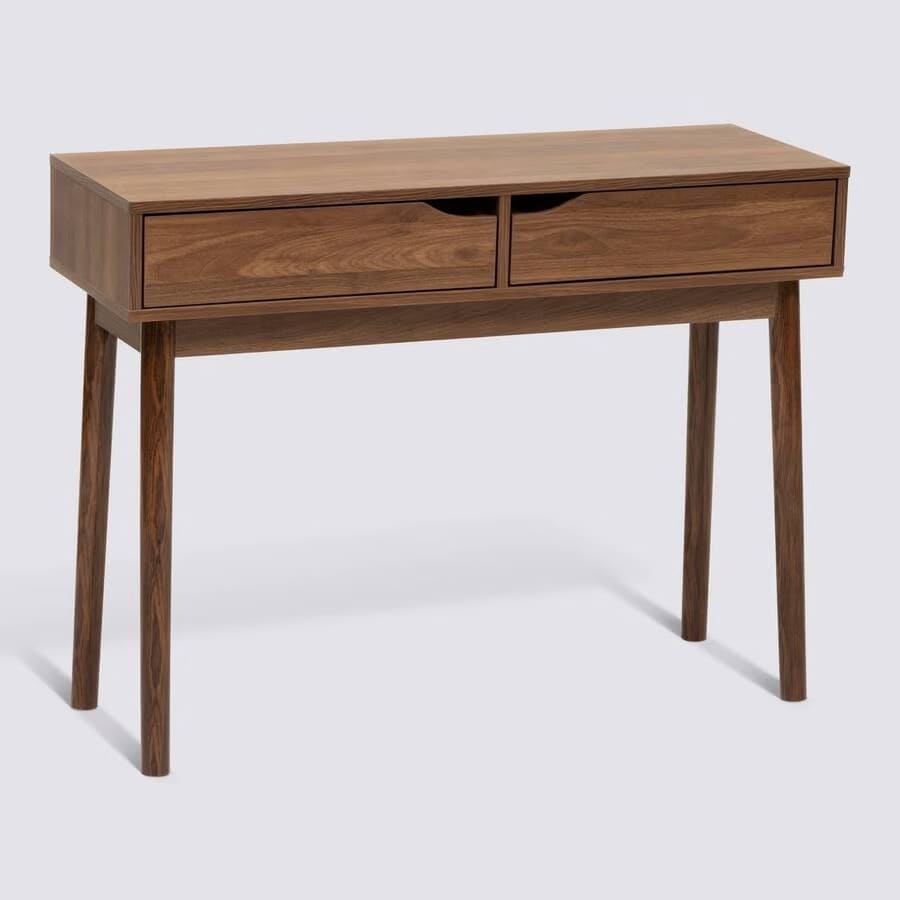 Console/bureau avec 2 tiroirs