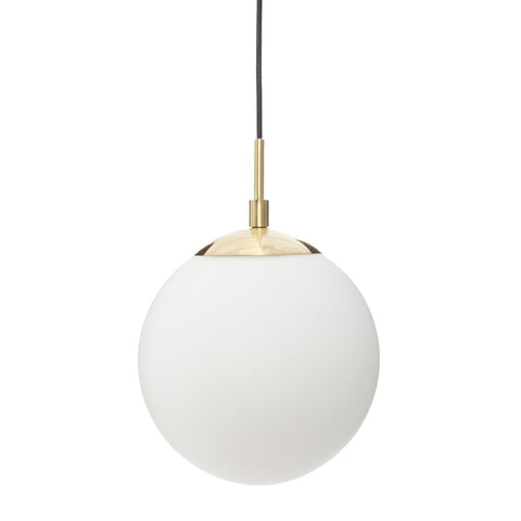 Suspension boule dorée D20