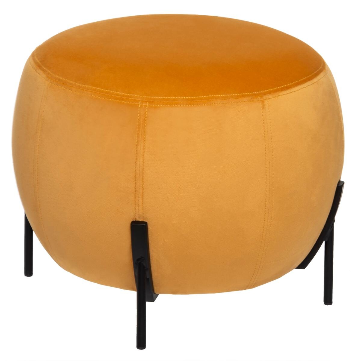 Pouf ocre 44x35