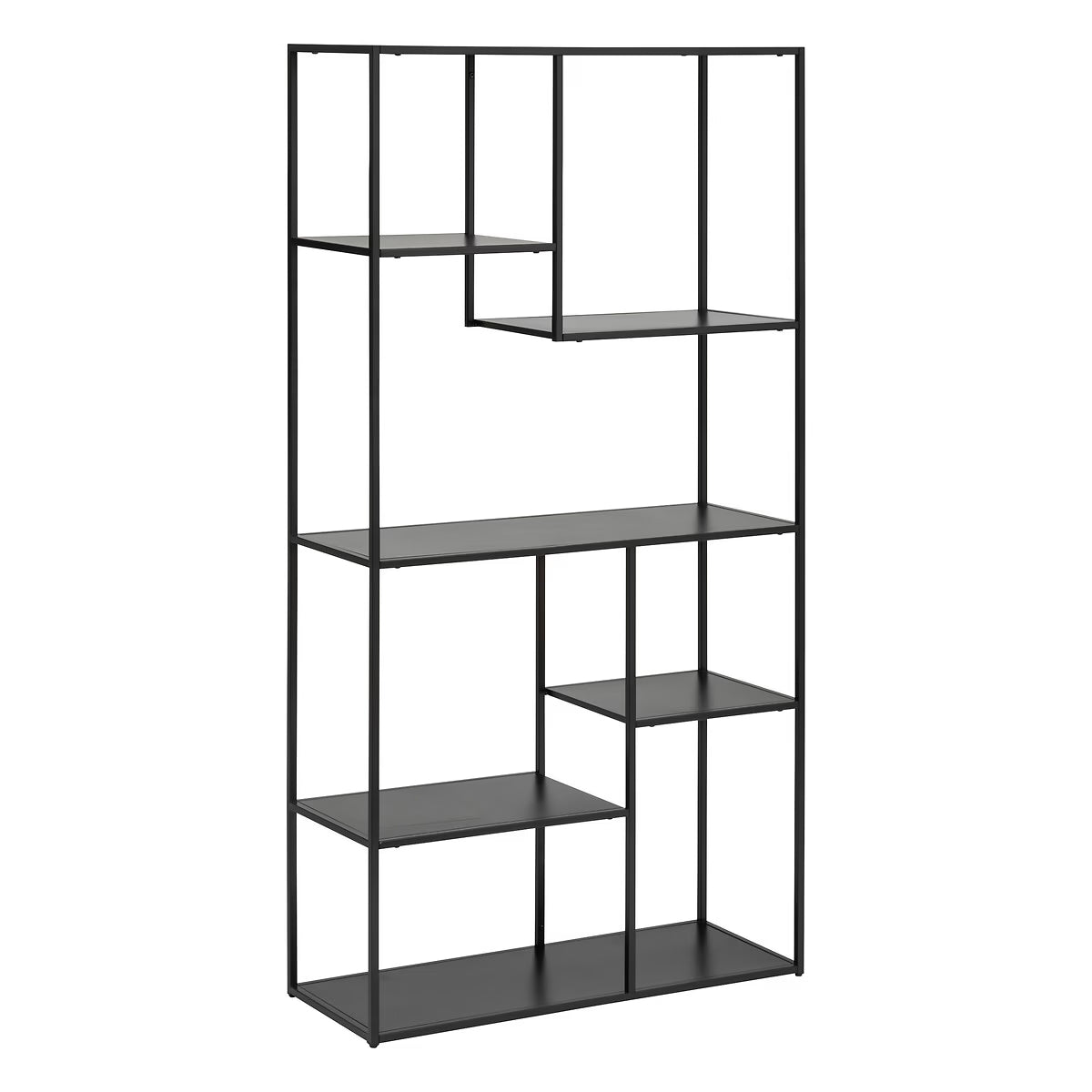 Etagère en métal noir H180