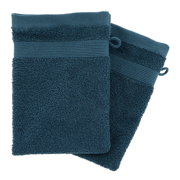 Lot de 2 gants bleu nuit