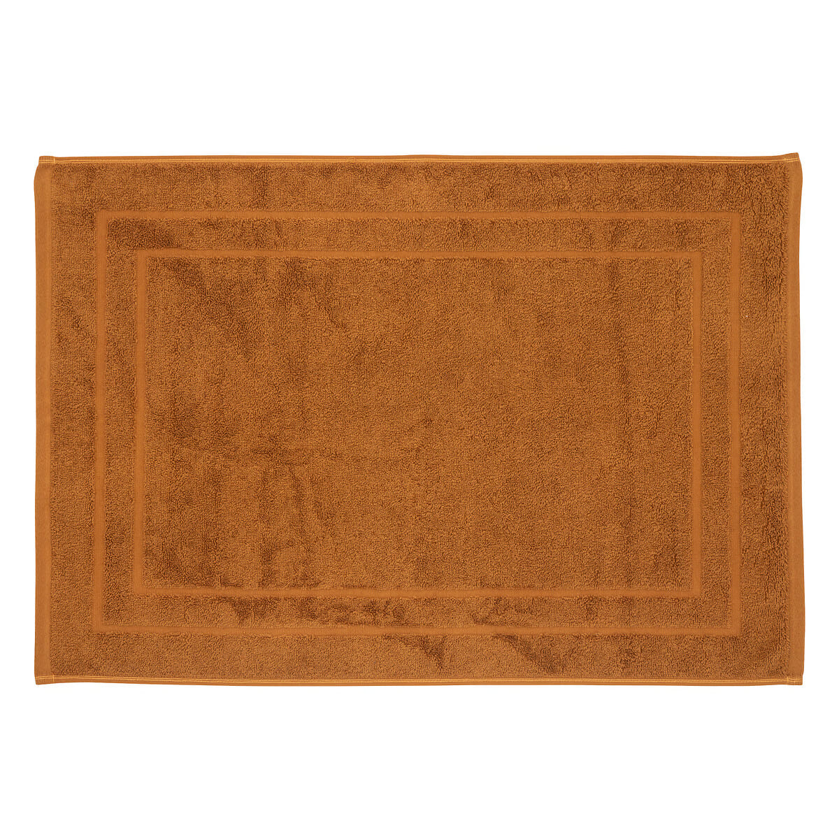 Tapis de salle de bain canelle