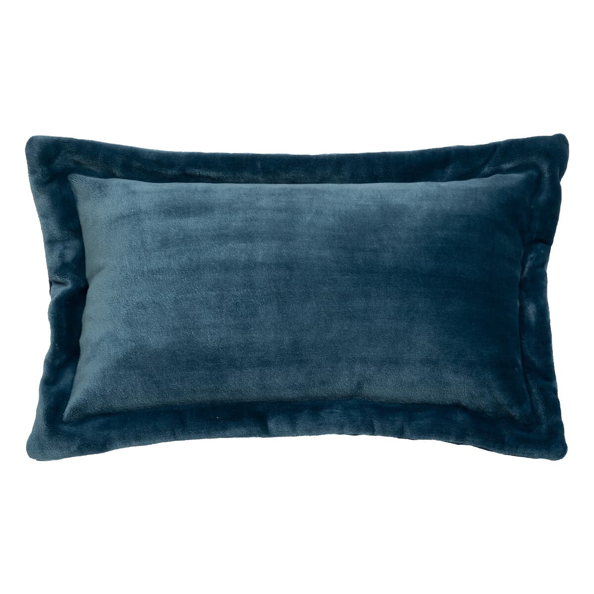 Coussin en velours bleu nuit 40x60