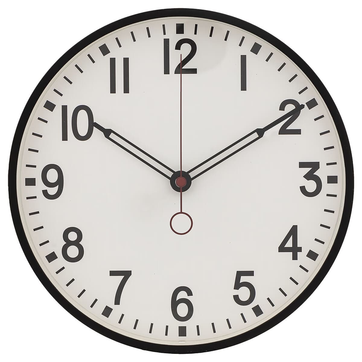 Horloge noire D30 (modèle aléatoire)