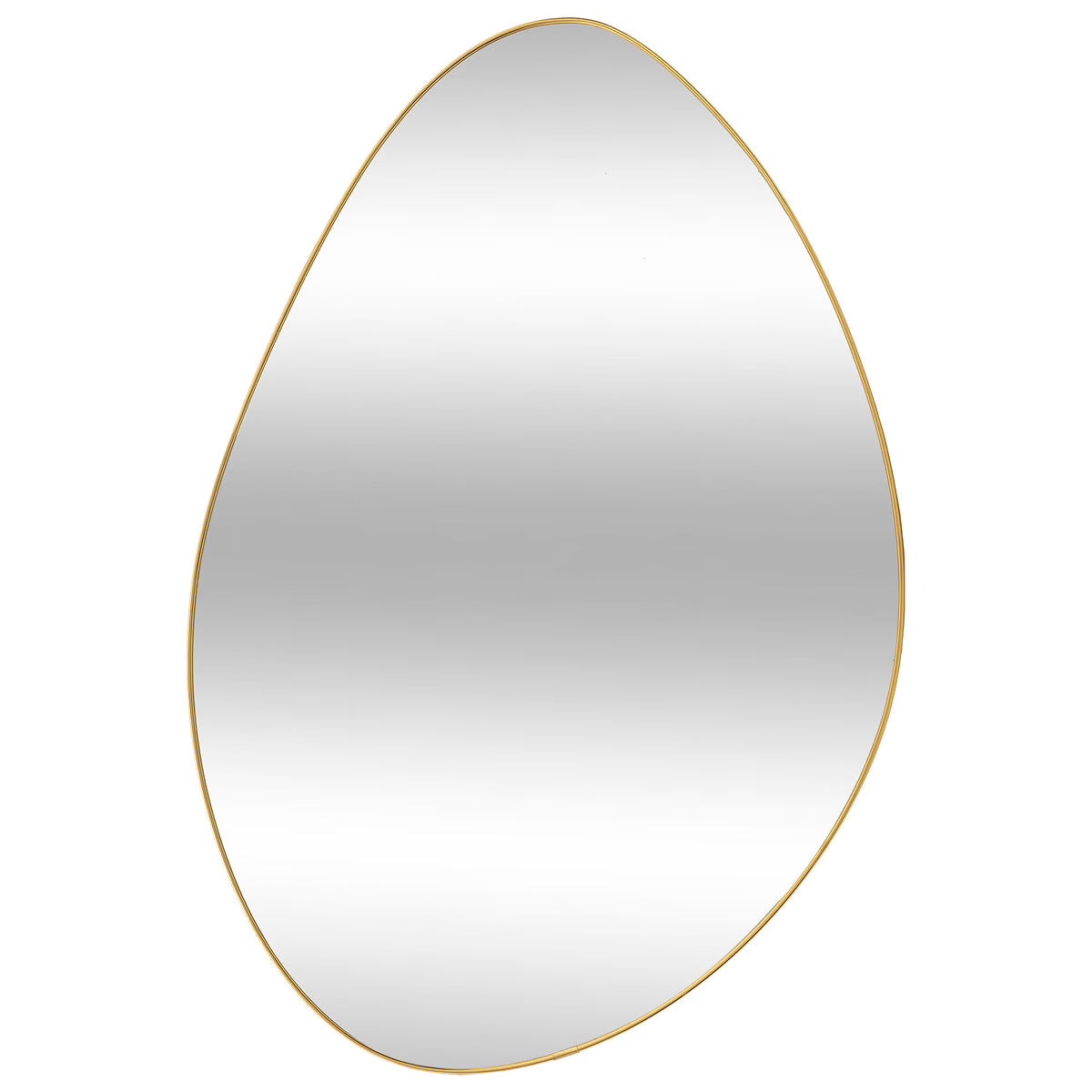 Miroir original en métal doré 40x60