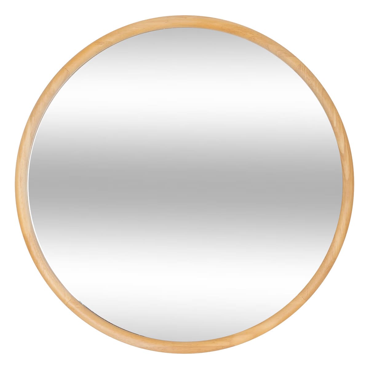 Miroir rond en bois/pierre D55 (design aléatoire)