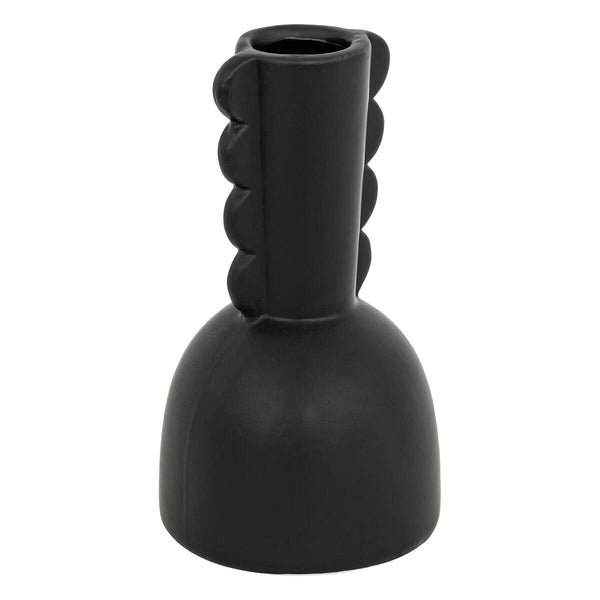 Vase en céramique noir H15