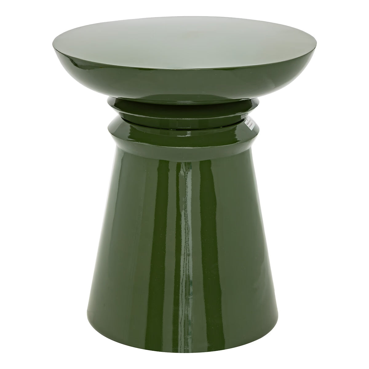 Table basse art déco kaki