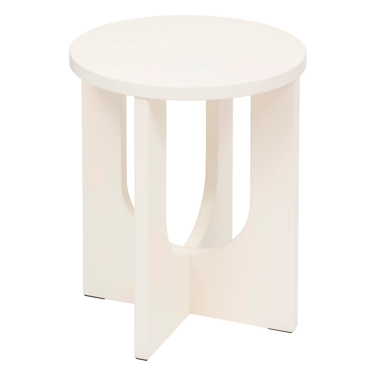 Table basse art déco blanc
