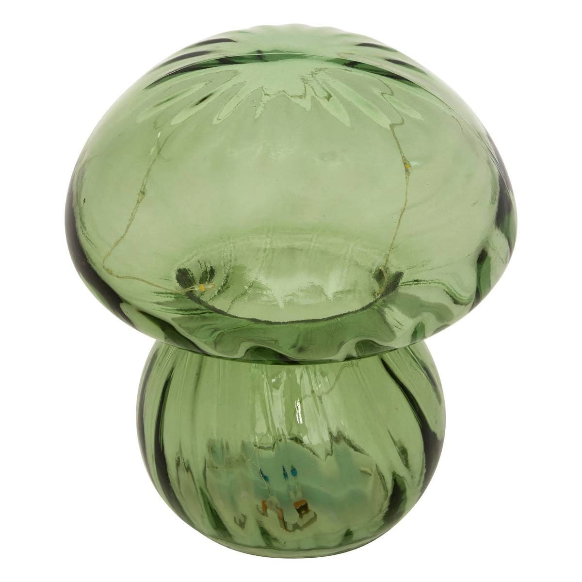Lampe verte champignon H22 (fonctionne à pile)