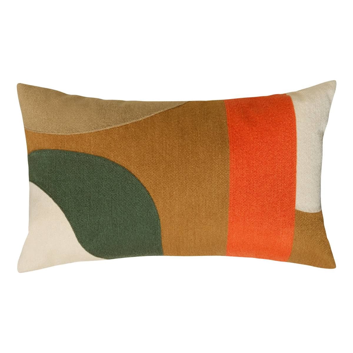 Coussin en tissus art déco 30x50