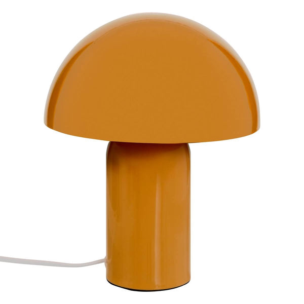 Lampe à poser champignon ocre H25
