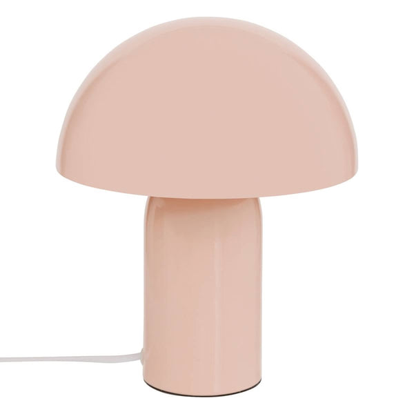 Lampe à poser champignon pêche H25