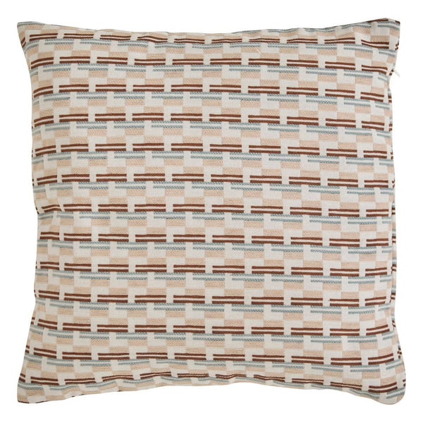 Coussin art déco beige 40x40