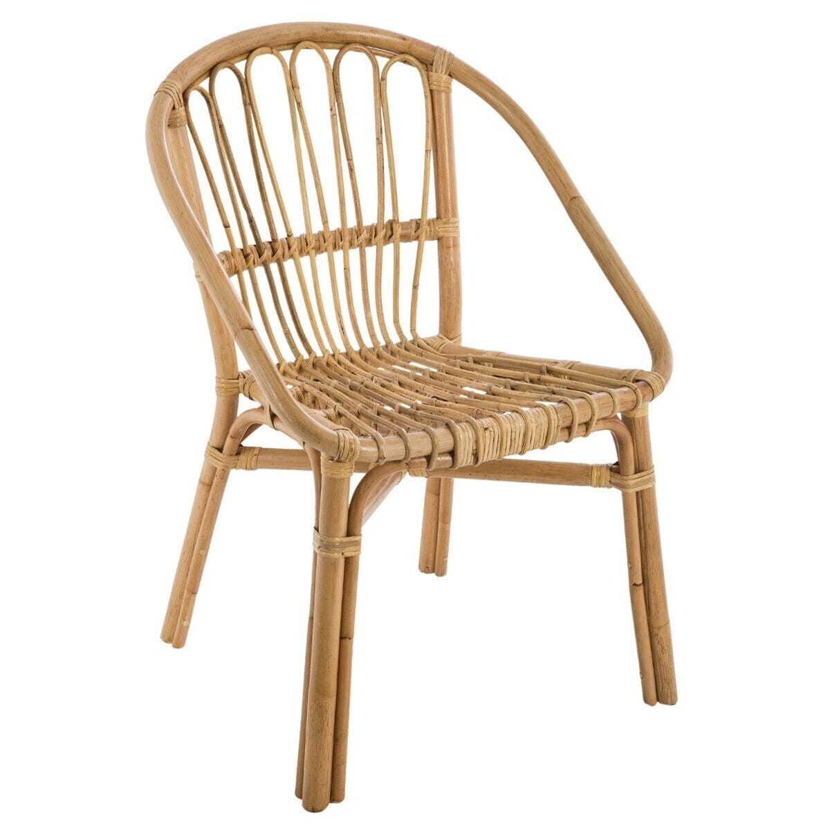Fauteuil en rotin naturel (Marketplace)