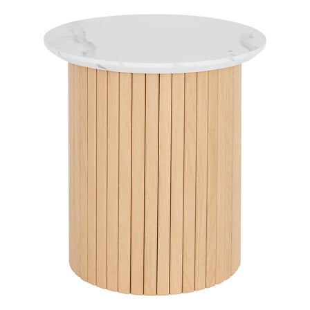 Table basse en bois effet marbre D45