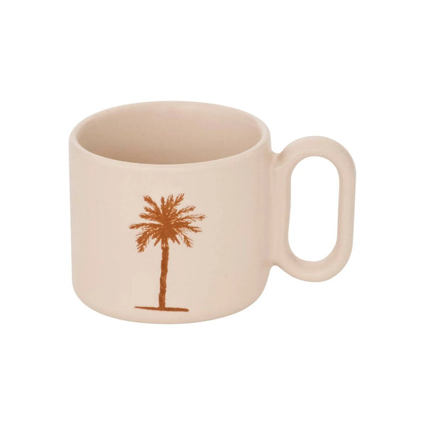 Tasse Espresso 11 cl beige palmier