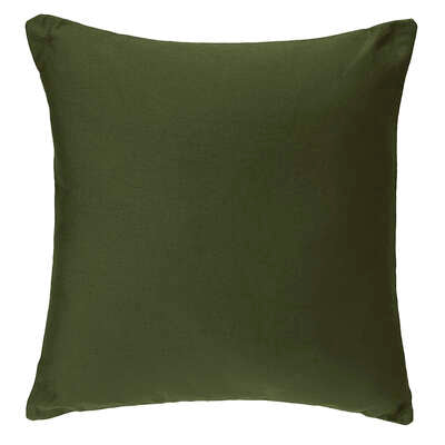 Coussin déhoussable kaki 40x40