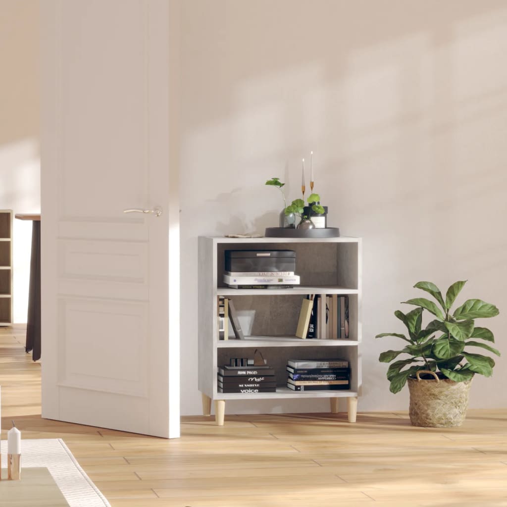 Commode en bois gris 60x70 (MARKETPLACE)