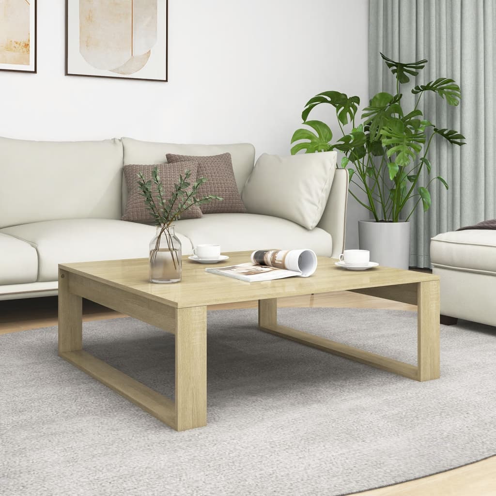 Table basse en bois 100x100 (MARKETPLACE)