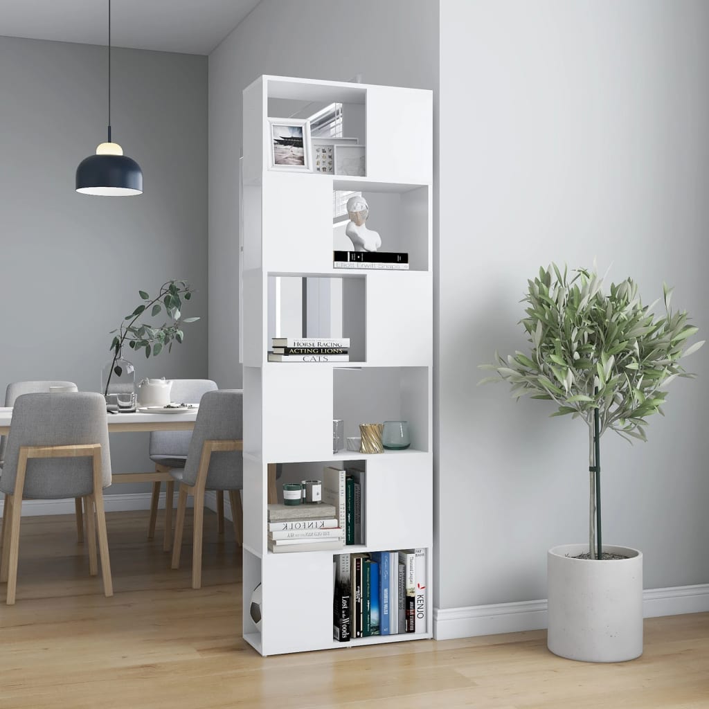 Etagère en bois blanc 60x185 (MARKETPLACE)