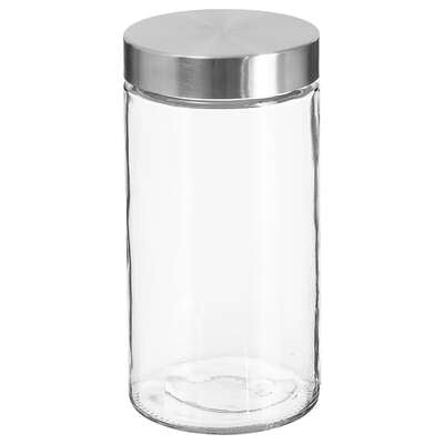 Bocal en verre et inox 1,70L