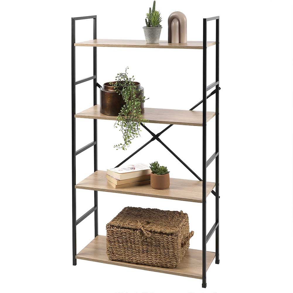 Etagère en bois et métal 59×112