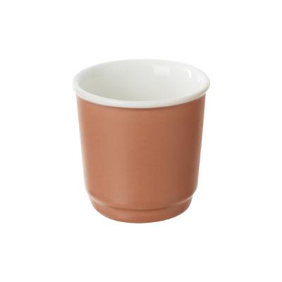 Tasse PORCELAINE terracotta 9cl