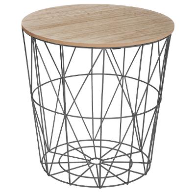 Table basse en métal noir H41