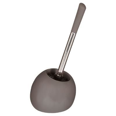 Brosse WC céramique (taupe ou anthracite)