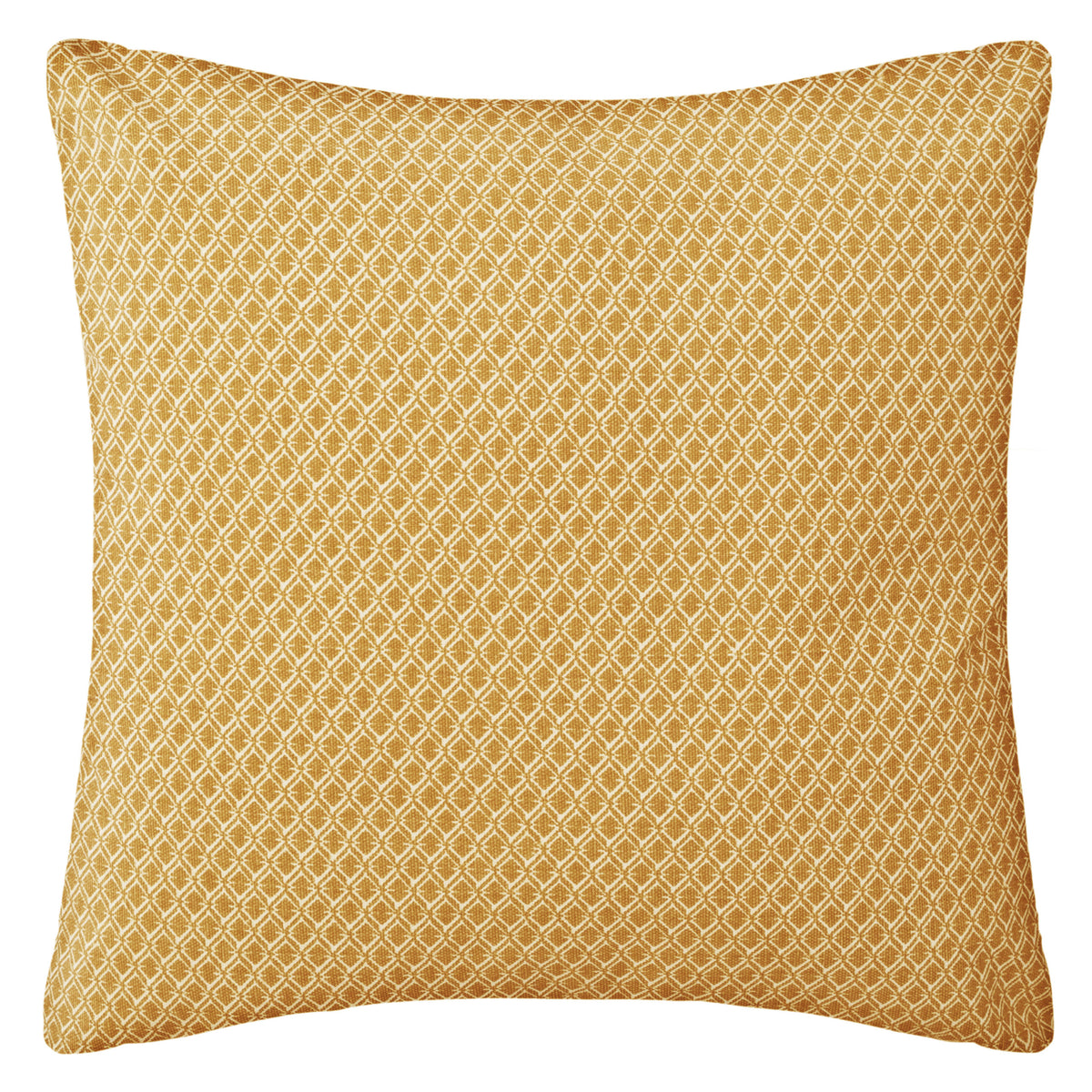 Coussin ocre 38x38