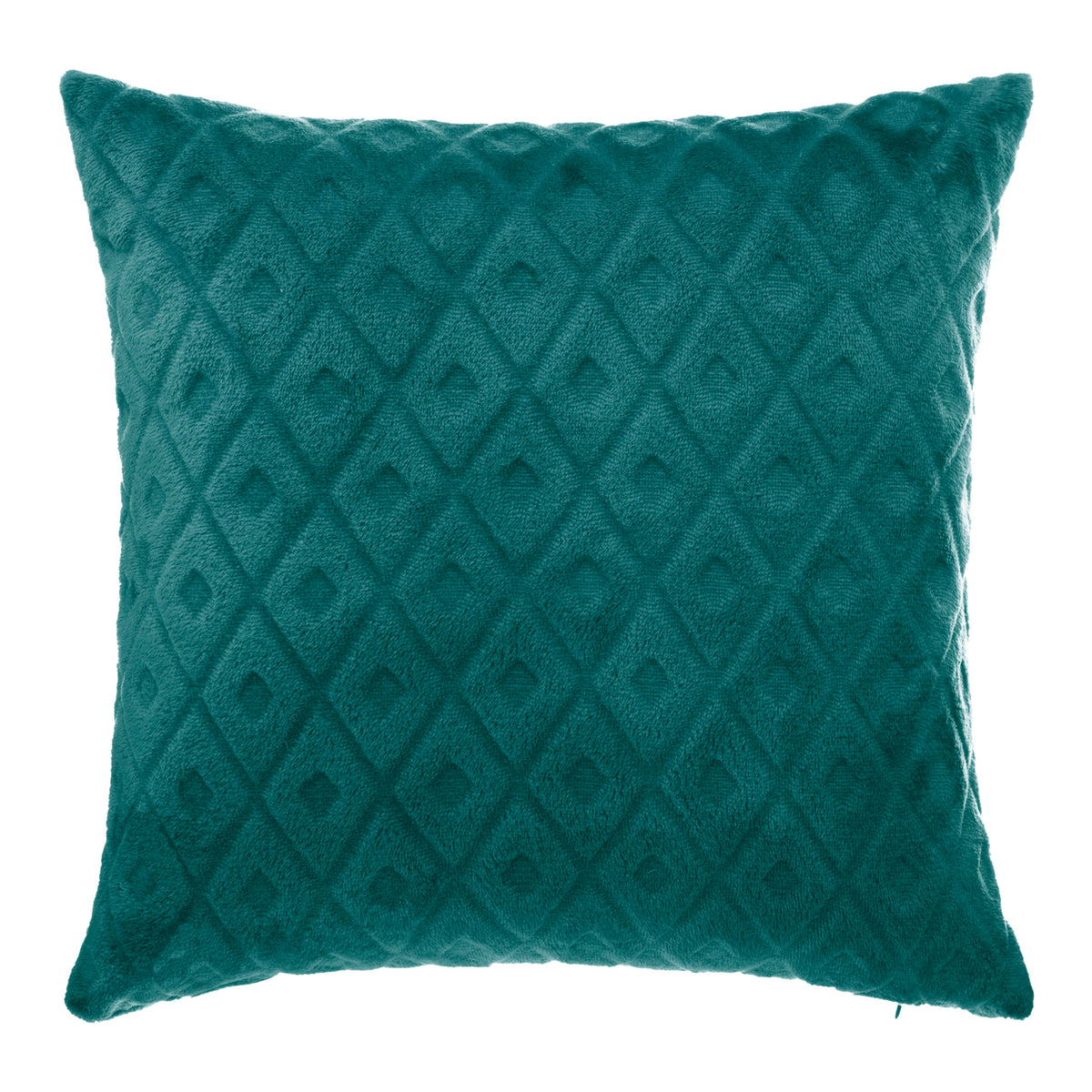 Coussin 3D bleu canard 40x40