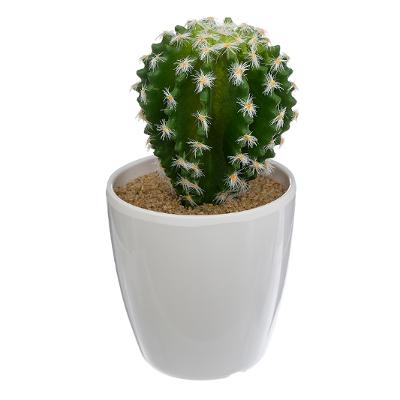 Cactus artificiel en pot H10