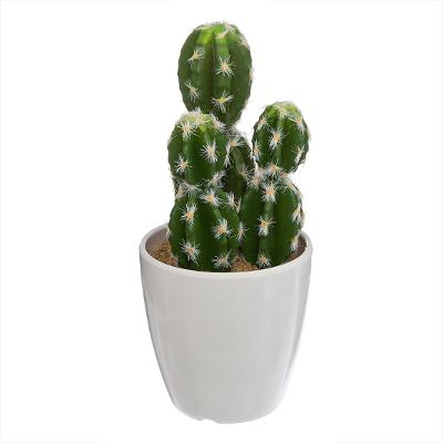 Cactus artificiel en pot H10