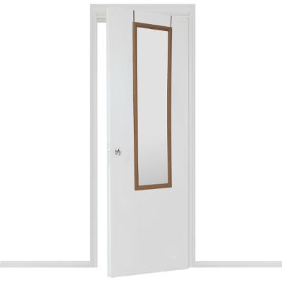 Miroir bois à accrocher au mur ou sur porte 35x125