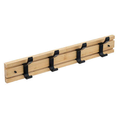Patère en bois et métal (modèle et couleur aléatoire)