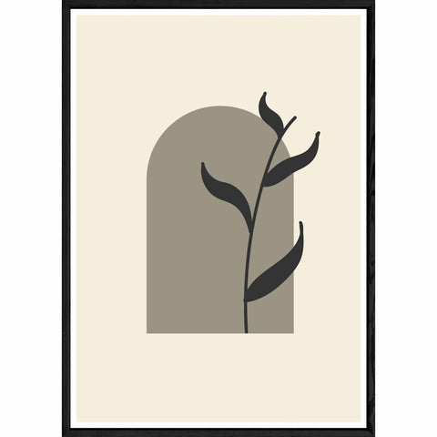 Tableau design avec cadre noir – Taille 32x42