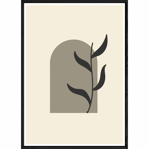 Tableau design avec cadre noir – Taille 32x42
