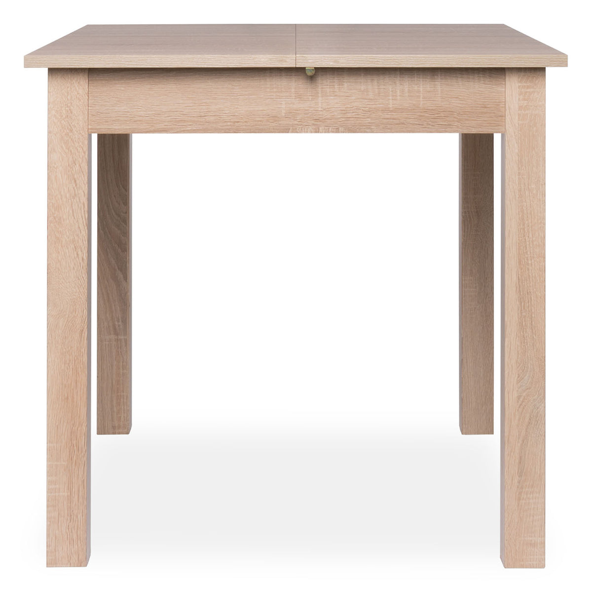 Table à manger extensible de 2 à 4 personnes en bois L80-120 x P80cm - Fabriqué en Europe