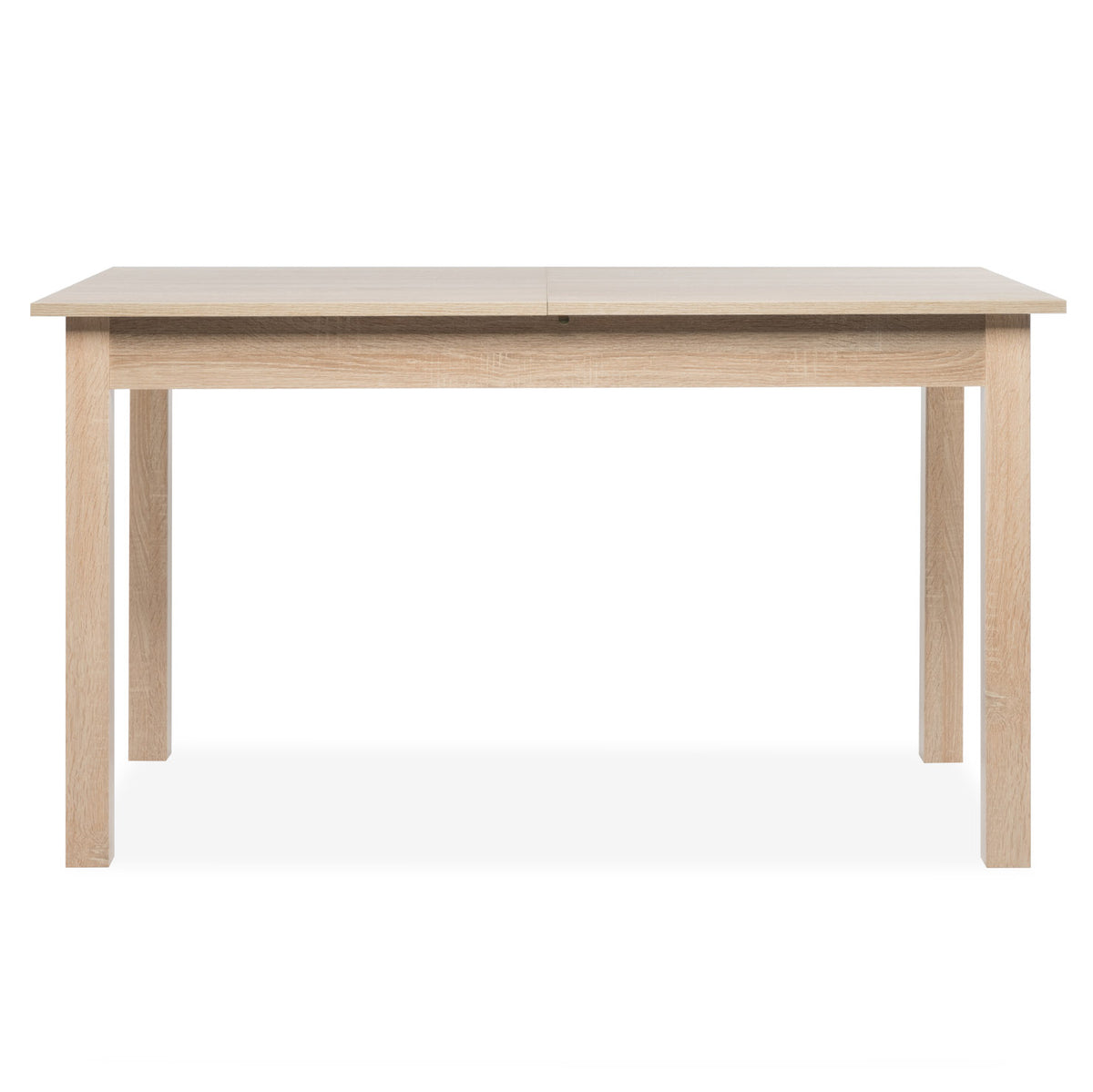 Table à manger extensible de 4 à 8 personnes en bois L140-180 x P80cm - Fabriqué en Europe