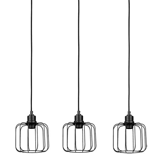 Grande suspension 3 grilles H104