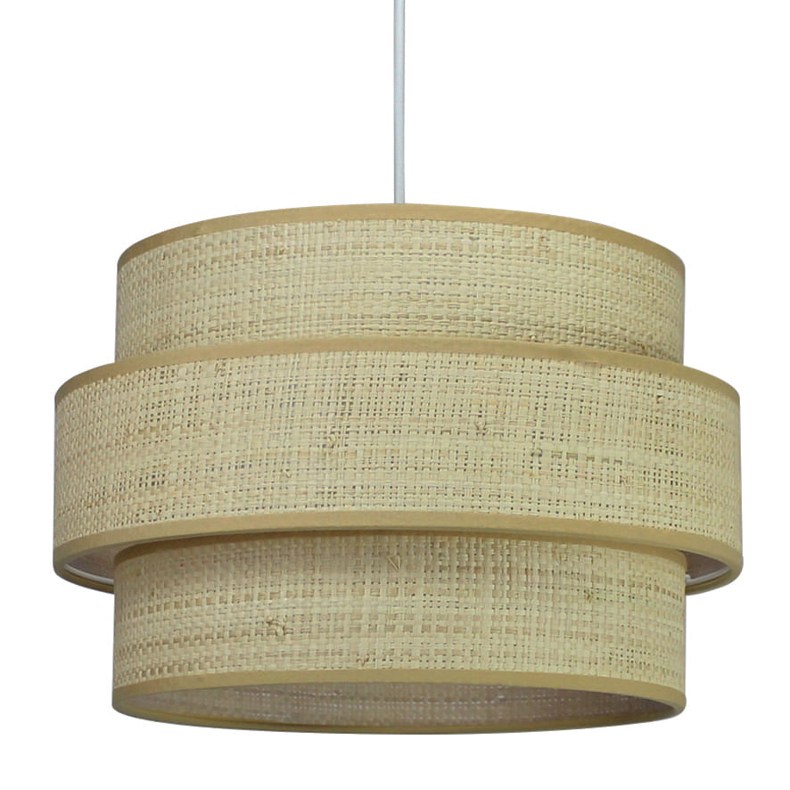 Suspension en rotin D28