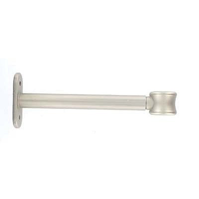 Lot de 2 supports extensibles (L150 – L190 / D20 mm) argent