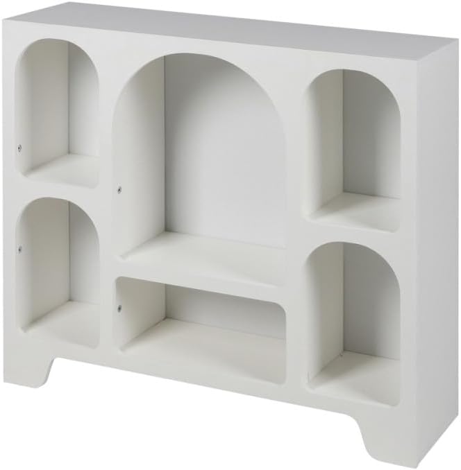 Etagère Blanche 6 niches 90x80