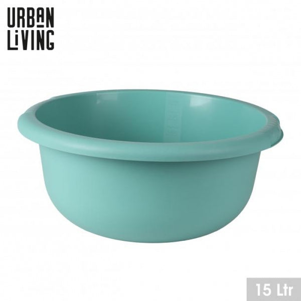 Bassine ronde 15 litres bleue