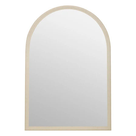 Miroir arche effet bois moyen H96