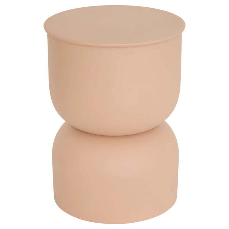 Table basse/ table d'appoint en résine beige