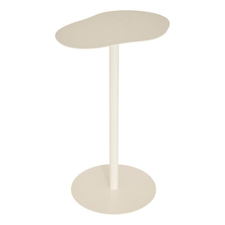 Table basse/ table d'appoint en métal beige