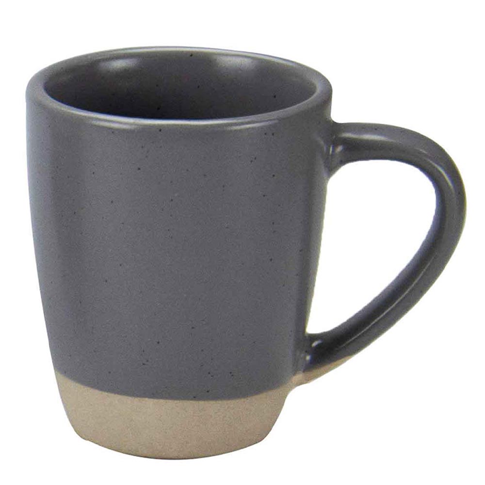 Tasse mouchetée ocre 9CL en gris/bleu